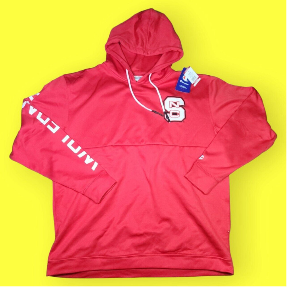 NWT NC State Champion Red Polyester Jacket Wolfpack Size XL